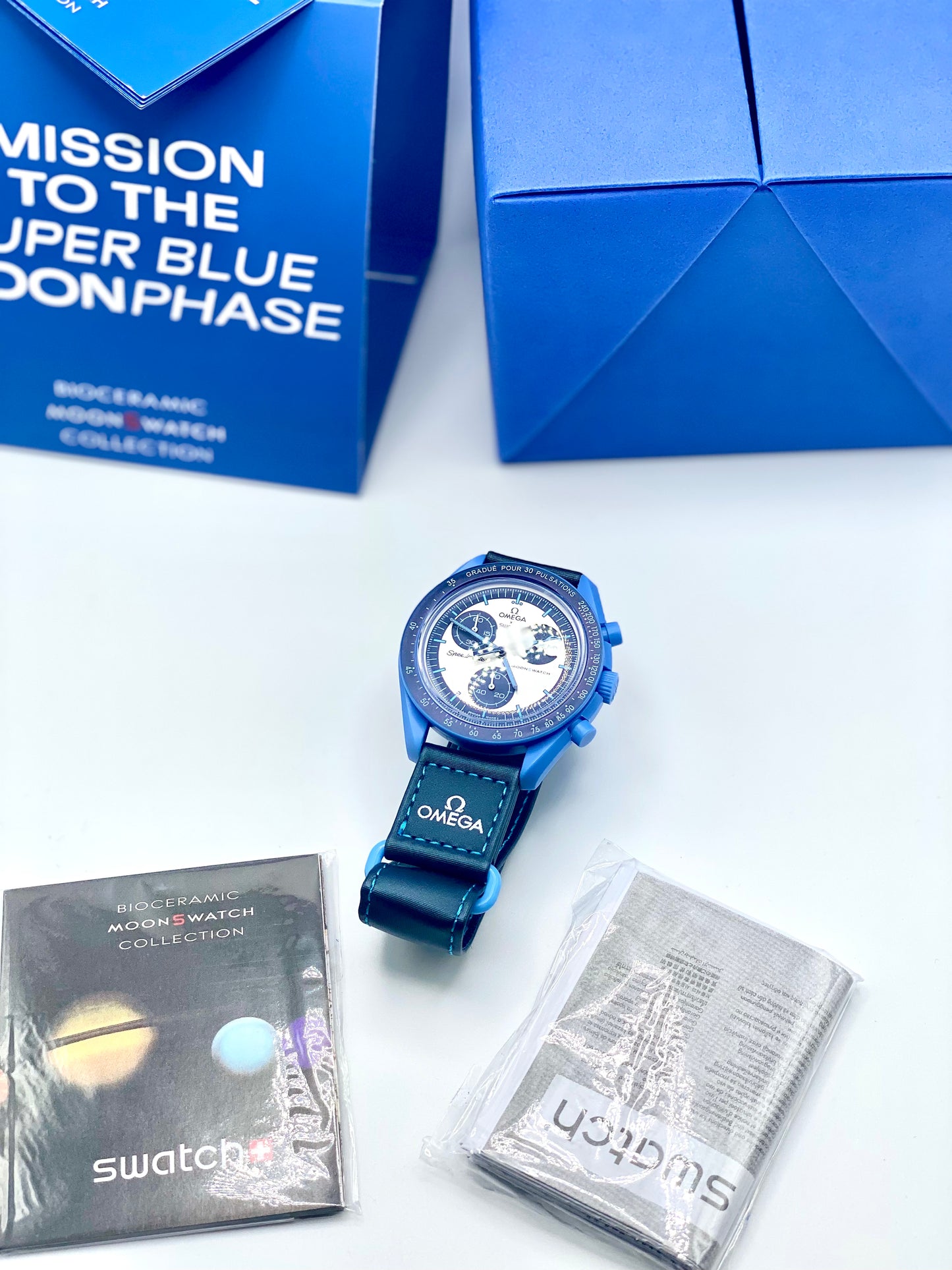 Swatch Omega Moonwatch Mission To The Moon