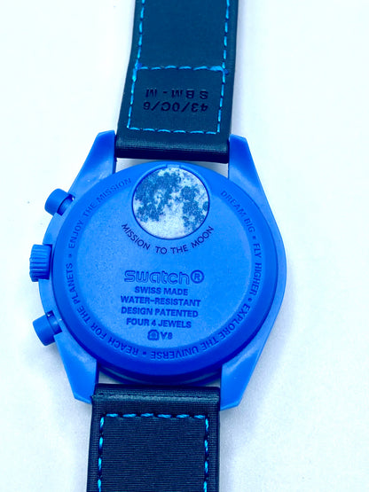 Swatch Omega Moonwatch Mission To The Moon